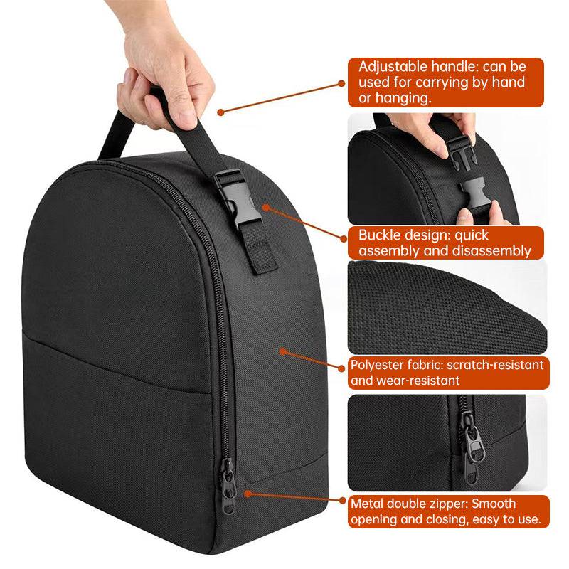 eprolo camping fan carry bag, portable protective storage pouch for outdoor fans, outdoor accessories for camping and travel