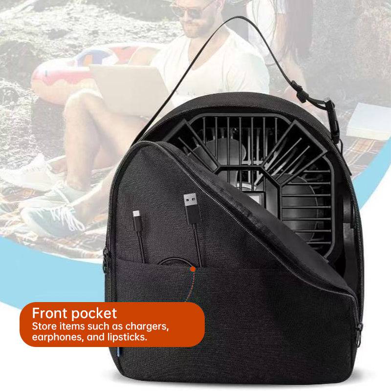 Eprolo camping fan carry bag in outdoor accessories, portable protective pouch for outdoor fans, compact and durable storage solution.