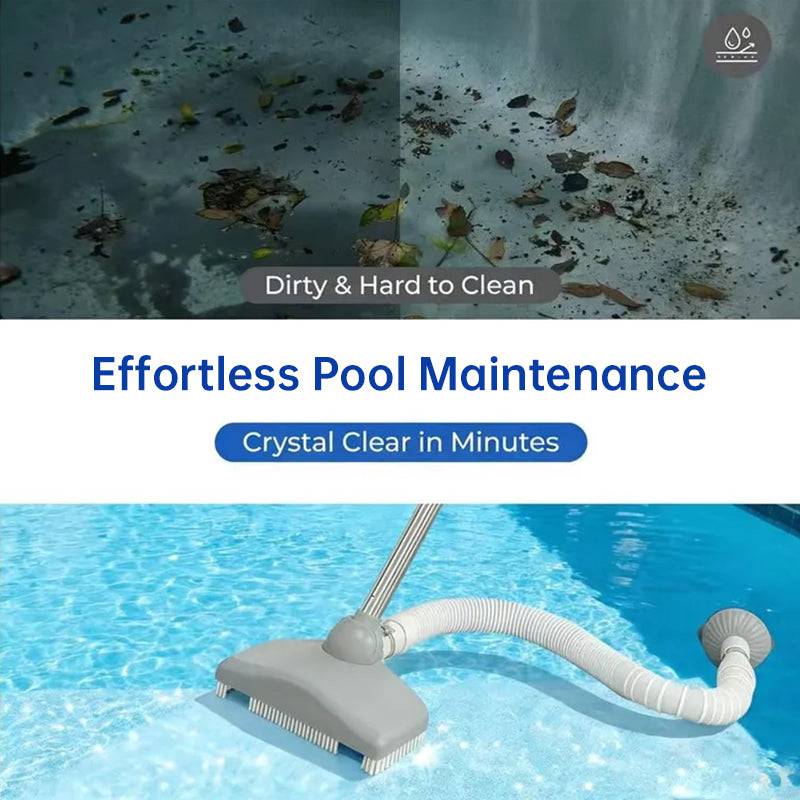 eprolo portable handheld pool and spa vacuum with automatic suction cleaner for bathtubs, hot tubs, and outdoor pools