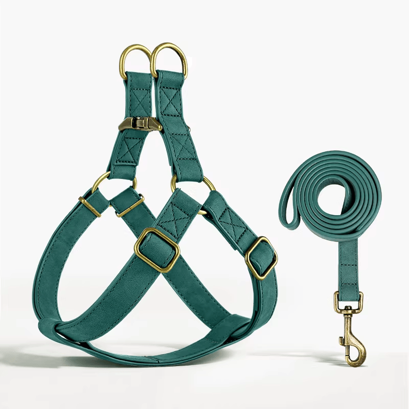Eprolo dog traction rope and harness for medium and large dogs, featuring chest and back straps for secure walking and control.