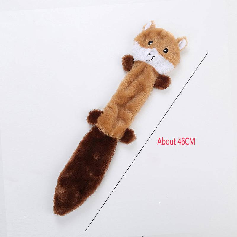 Eprolo pet dog toy, bite-resistant plush dog toy with durable construction for chewing and playing.