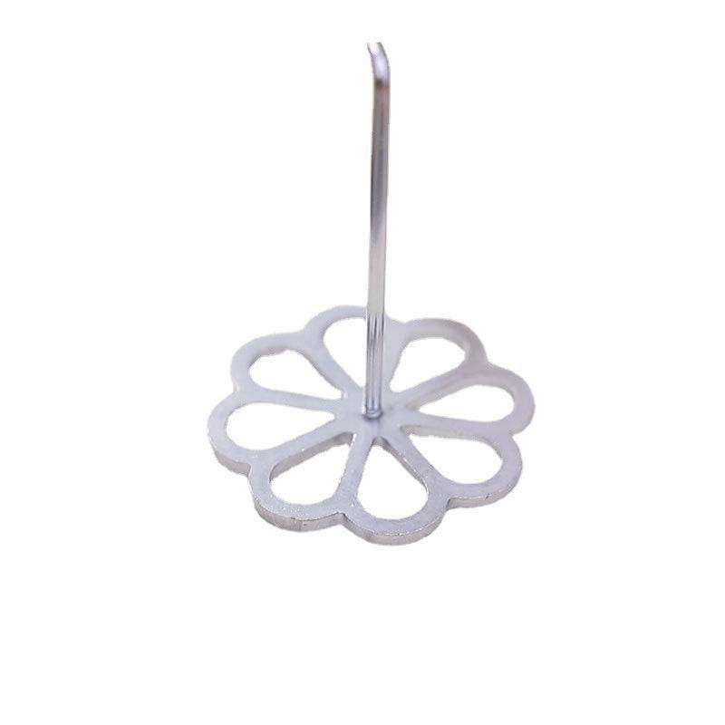 Eprolo baking tools aluminum alloy frying mould for kitchen, showing a close-up of the baking mould with a shiny metallic surface.
