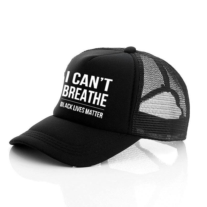Eprolo I Can't Breathe summer sports hat with adjustable strap and baseball cap style, lightweight and breathable for sun protection.