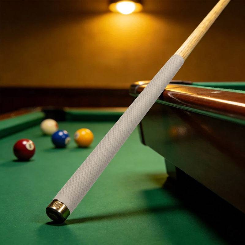 Colorful rubber anti-slip pool cue grip sleeve from eprolo, designed to protect and extend billiard stick handles.