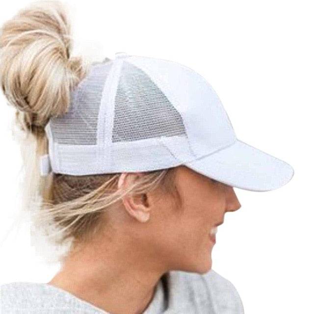 Eprolo summer women mesh ponytail baseball cap, sporty snapback hat for women and men with breathable mesh design