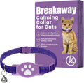 Cat Calming Collar Plus Breakaway Pheromone Collar for Stress Relief