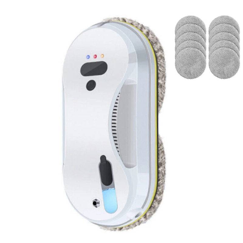 Eprolo 5600Pa smart window cleaning robot on glass, ultra-thin auto glass cleaner with remote for home and office use.