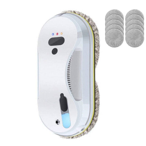 Eprolo 5600Pa smart window cleaning robot on glass, ultra-thin auto glass cleaner with remote for home and office use.