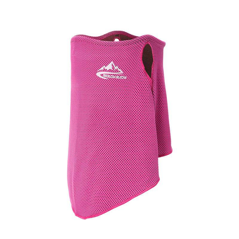 eprolo ice silk sunscreen riding mask in light blue, breathable and windproof neck cover designed for summer sports and sun protection