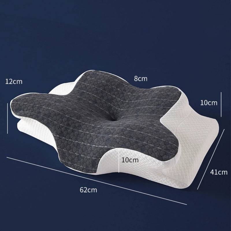 eprolo cooling viscoelastic memory foam pillow with heat-resistant, slow rebound cushion for comfortable sleep support