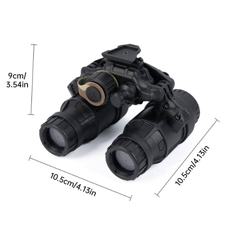 Eprolo Dummy NVG Goggles DTNVS tactical helmet accessory for airsoft, paintball, and cosplay, featuring realistic night vision goggle design.