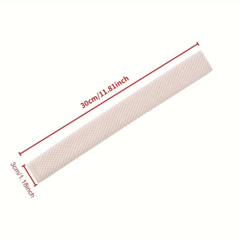Colorful rubber anti-slip pool cue grip sleeve with textured surface, designed to protect and enhance billiard stick handles.