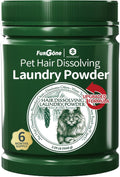 Pet Hair & Odor Laundry Remover Powder|Dissolves Dog & Cat Hair|6-Month Supply