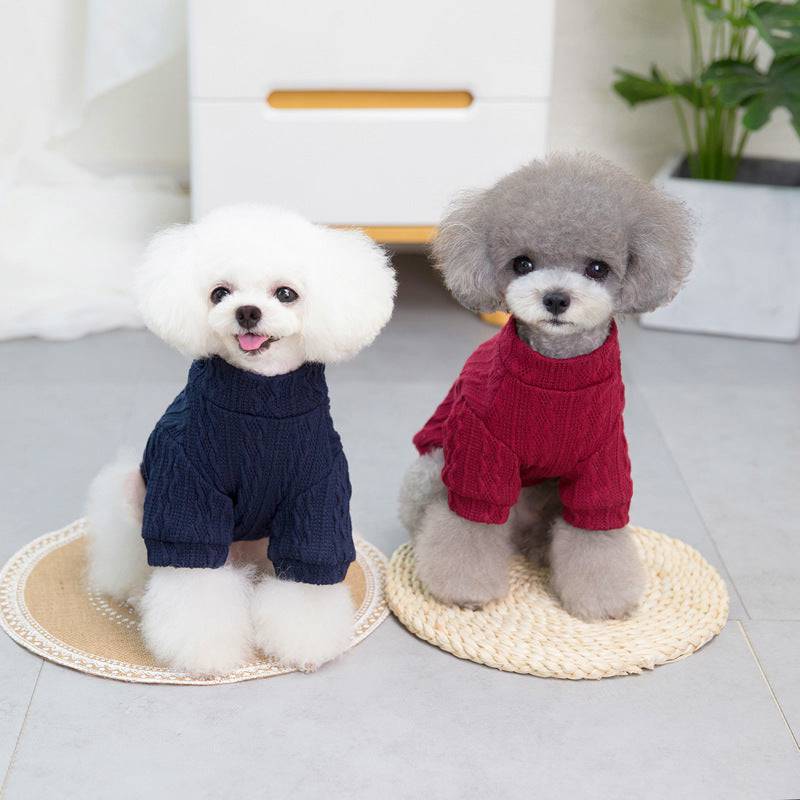 Eprolo Teddy dog clothes for small dogs, cozy pet apparel with soft fabric and cute design, perfect for keeping your pet warm.
