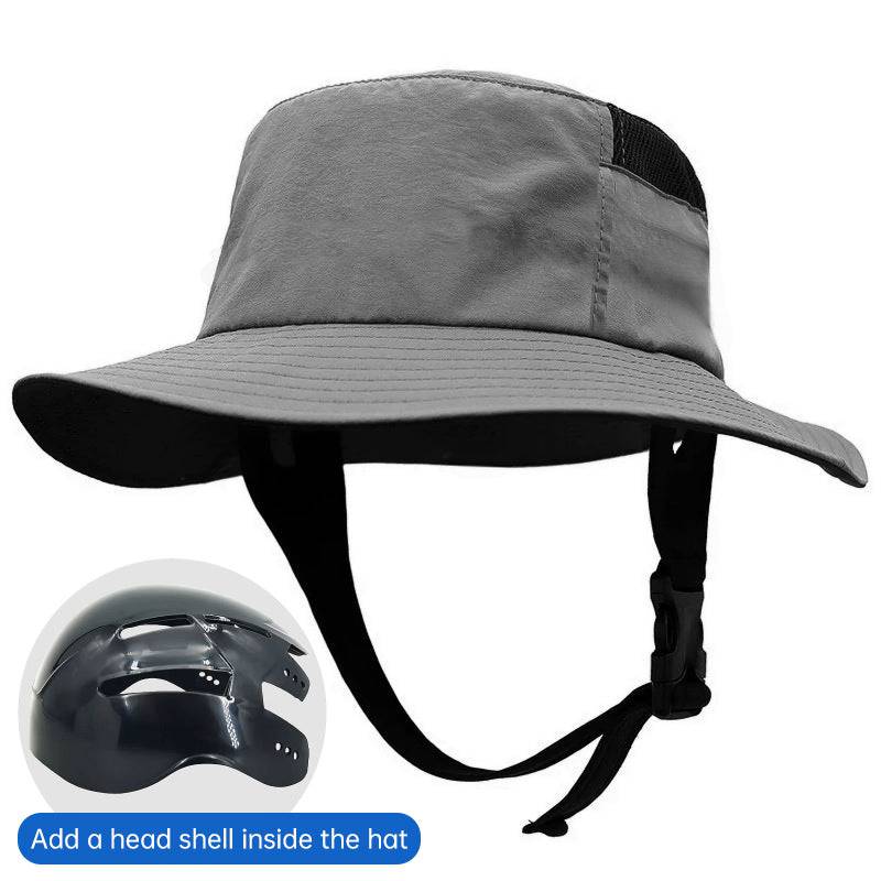Eprolo lightweight adjustable helmet hat with breathable, detachable safety cap for cycling and outdoor sports.