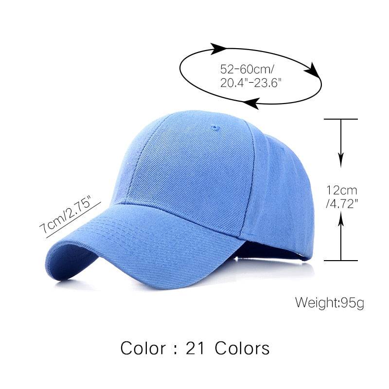 Eprolo plain baseball cap for women and men, classic polo style snapback hat, adjustable casual sport outdoor headwear