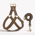 Eprolo dog traction rope and harness for medium and large dogs, featuring chest and back straps, ideal for walks and training.