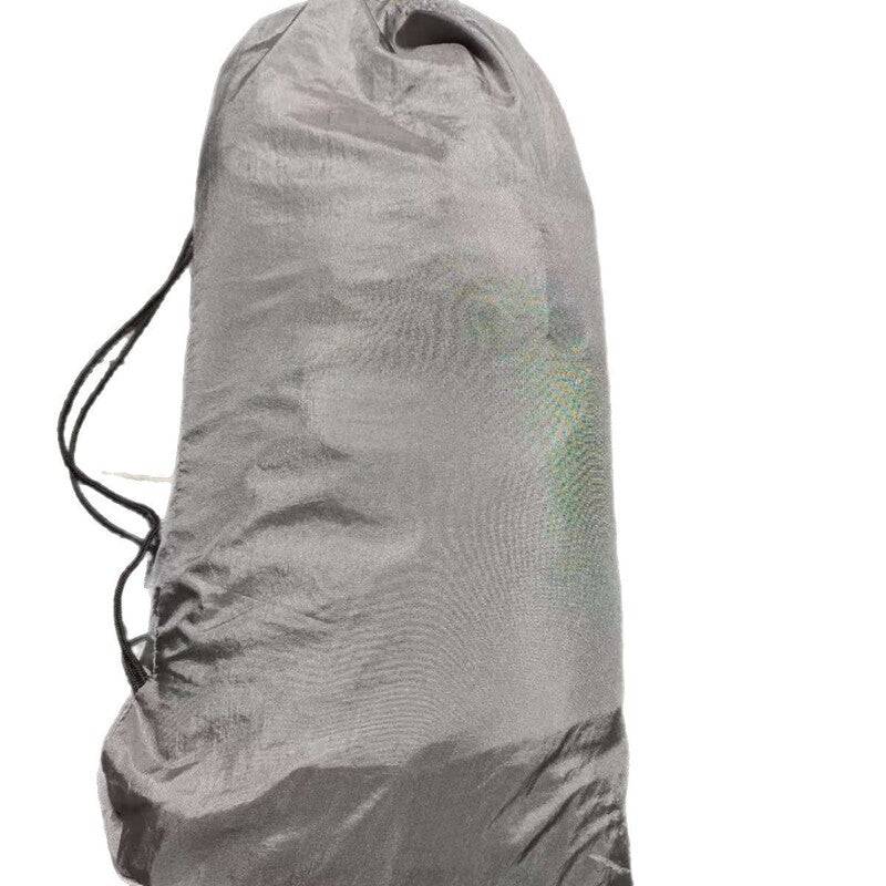 Eprolo zippered bug net hammock in black, 200x80cm, designed for adults, ideal for camping, travel, and insect-free outdoor relaxation.