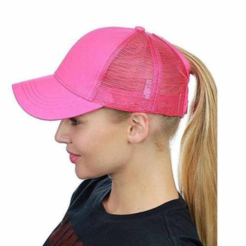 Eprolo summer women’s mesh ponytail baseball cap with snapback closure, sporty fashion hat for women and men, breathable design