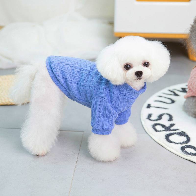 Eprolo pet clothing for small dogs, featuring a cozy teddy bear-style dog sweater or jacket designed for comfort and style.