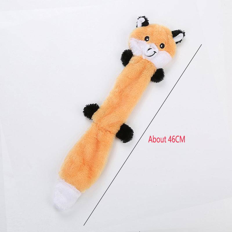 Eprolo pet dog toy, bite-resistant plush toy designed for chewing and play, featuring durable fabric and colorful design.