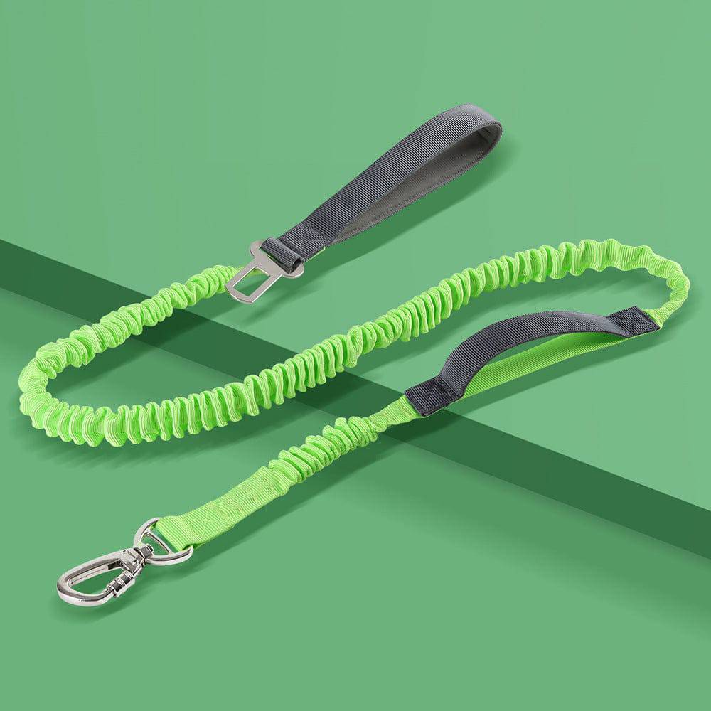 Reflective adjustable dog traction rope by eprolo, featuring a sturdy design and free length adjustment for secure walks.