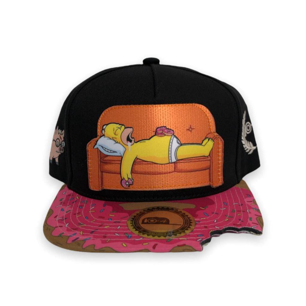 Gray cartoon dinosaur baseball cap for adults, snapback sun hat by eprolo featuring a playful dinosaur design.