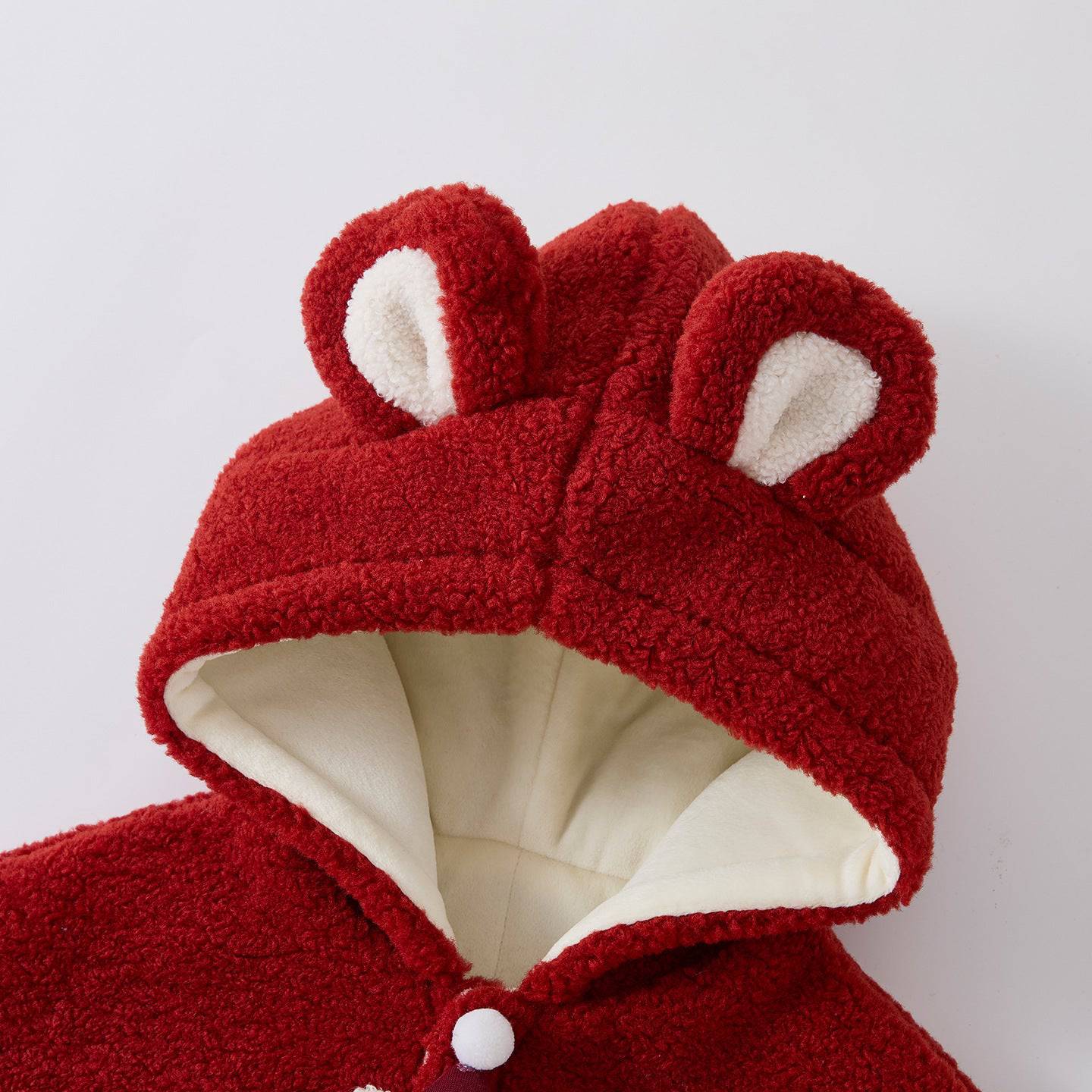 Baby girl poncho coat by eprolo, warm thick winter outerwear with stylish cape design, perfect for cold weather.