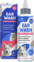 Cat & Dog Ear Cleaner Drops, Yeast & Wax Flush for Itchy Ears, Vet Formula