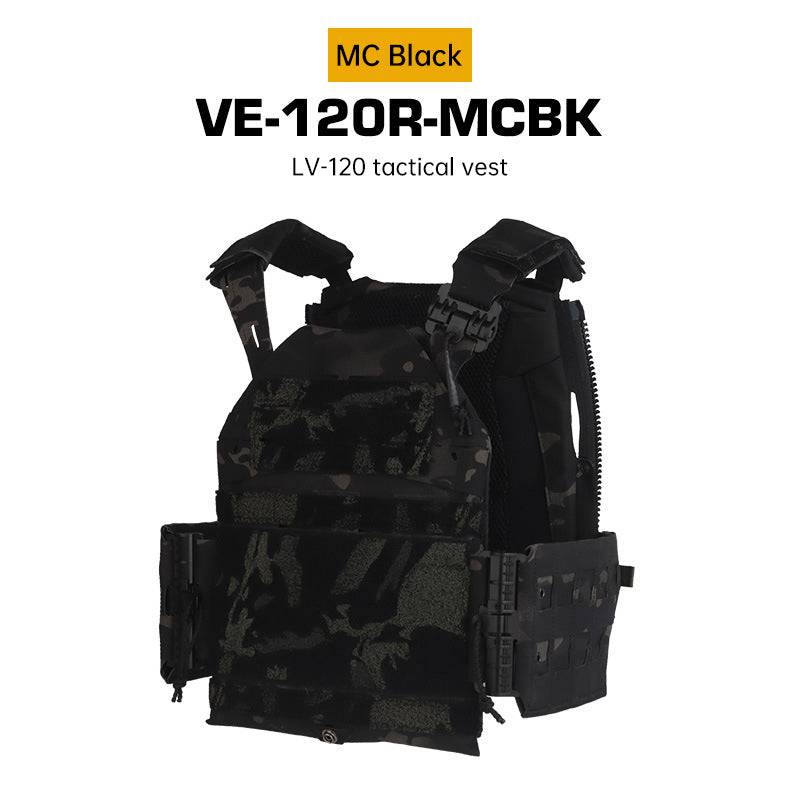 Eprolo tactical plate carrier vest with quick release, MOLLE webbing, elastic cummerbund, designed for military and outdoor use