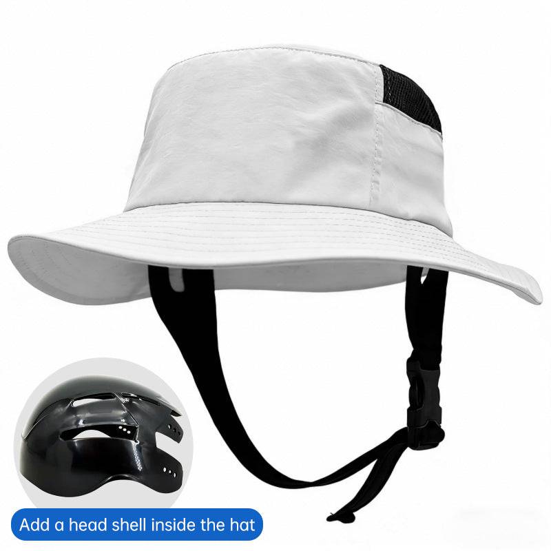 Eprolo lightweight adjustable helmet hat with breathable, detachable safety cap for cycling and outdoor sports.