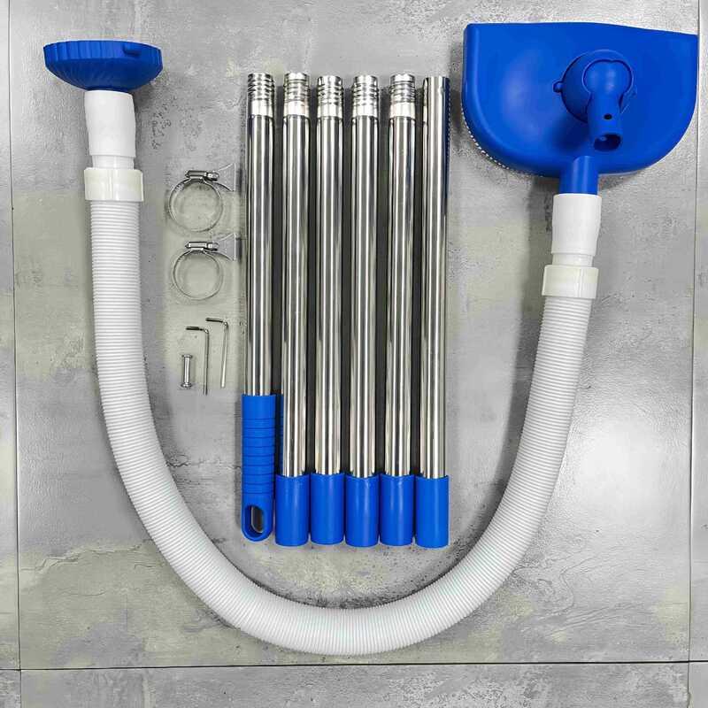 eprolo portable handheld pool and spa vacuum with automatic suction cleaning bathtub, hot tub, and outdoor pool surfaces