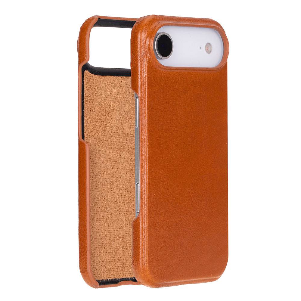TORONATA Bisbee Leather iPhone 17 Air case with sleek design and premium leather finish, showcasing its stylish and protective mobile cover.