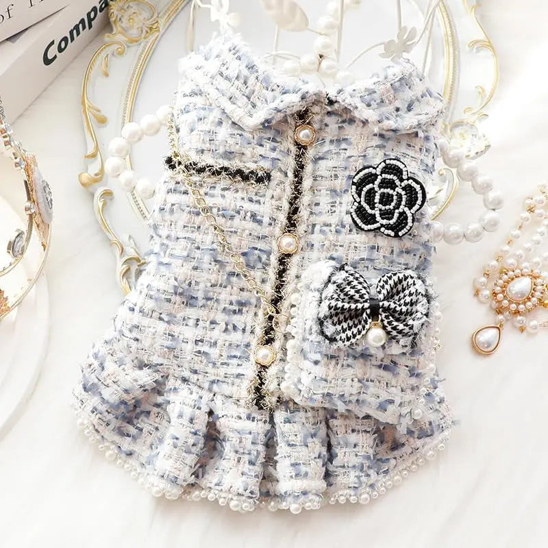 Princess Dog Dress – Lolita Tweed Coat Outfit