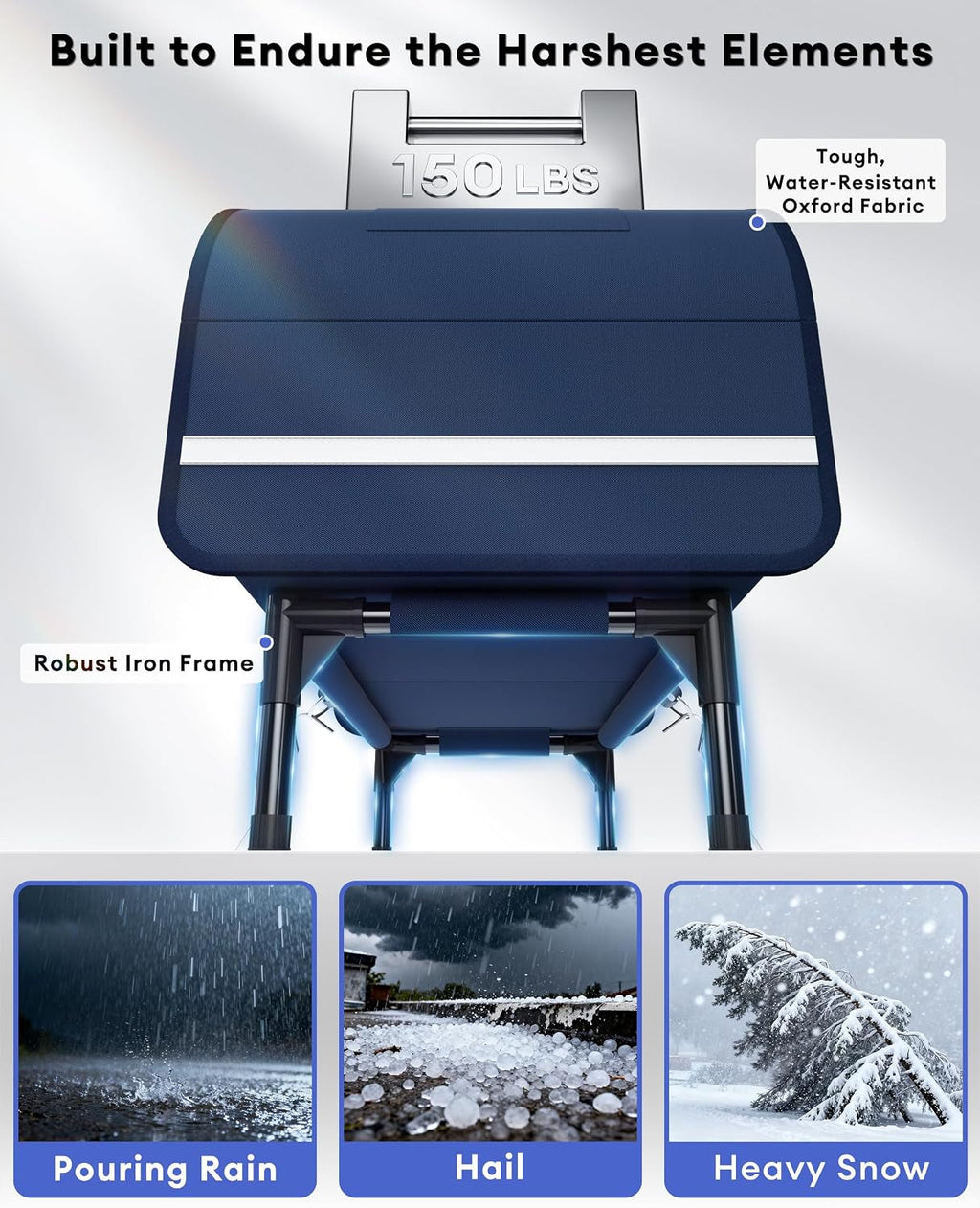 Heated Outdoor Cat House with Thermostatic Pad & Skylight