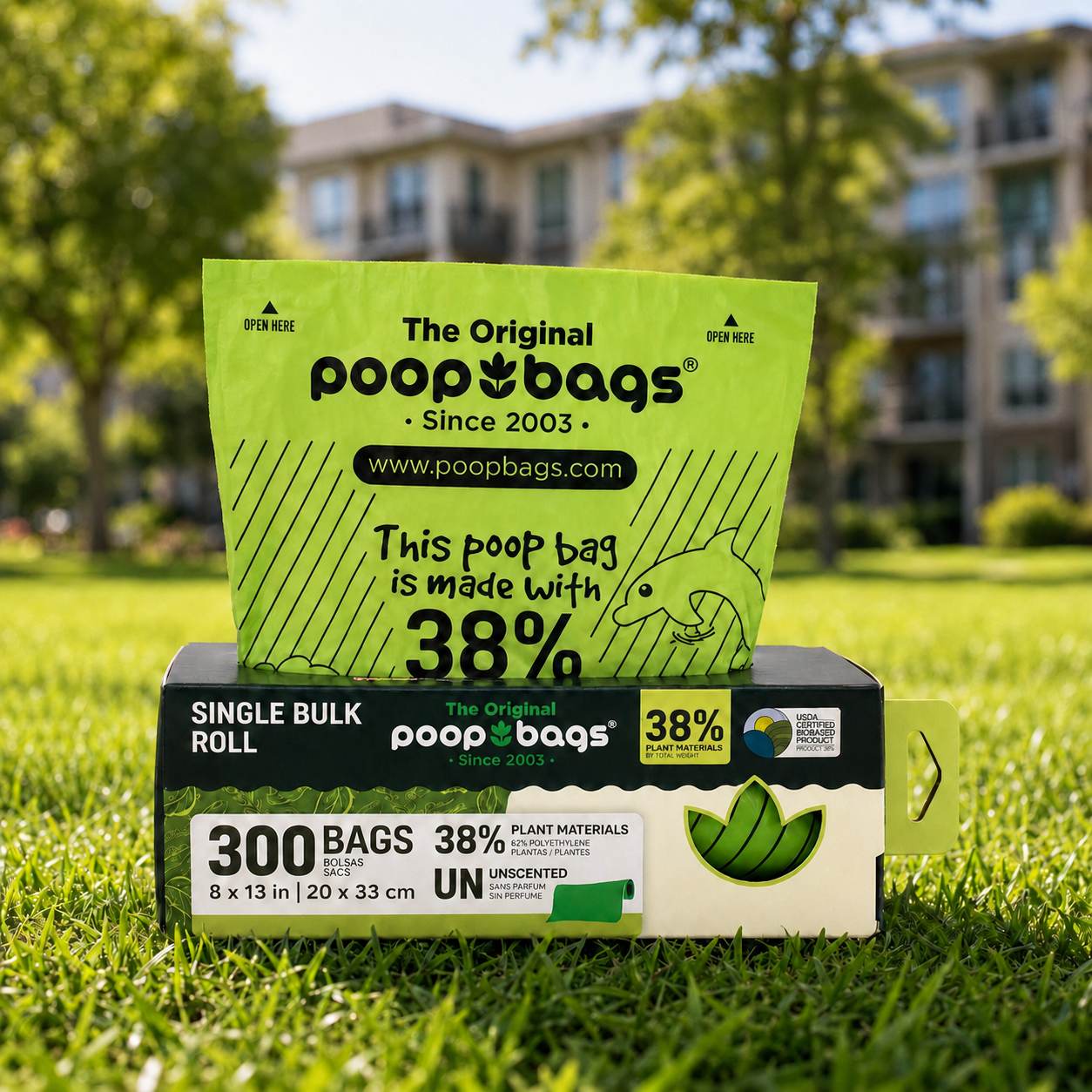 38% Plants Roll Bags