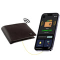 Stitchless Dolphin Tracker RFID smart wallet with sleek design and integrated tracking and lost recovery features.